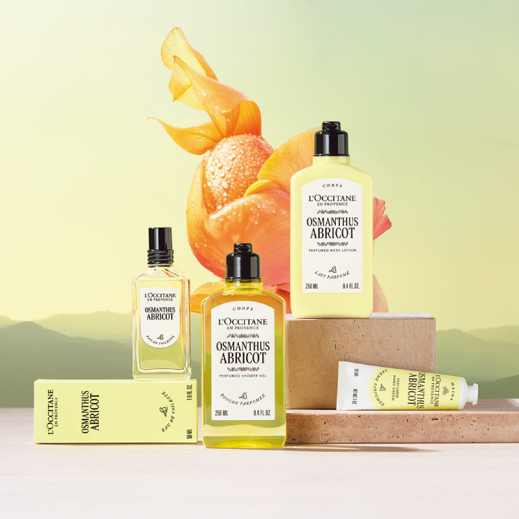 Osmanthus Abricot Perfumed Shower Gel | L'Occitane en Provence